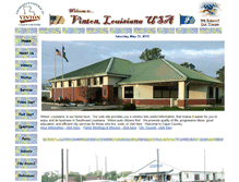 Tablet Screenshot of cityofvinton.com